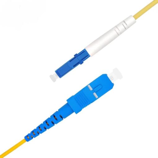 SC/UPC to LC/UPC Fiber Patch Cable Single Mode