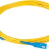 SC/UPC to SC/UPC Single-Mode 9/125 Fiber Patch Cord 1m