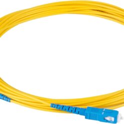 SC/UPC to SC/UPC Single-Mode 9/125 Fiber Patch Cord 1m