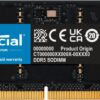 Crucial RAM 32GB DDR5 4800MHz CL40 Laptop Memory CT32G48C40S5