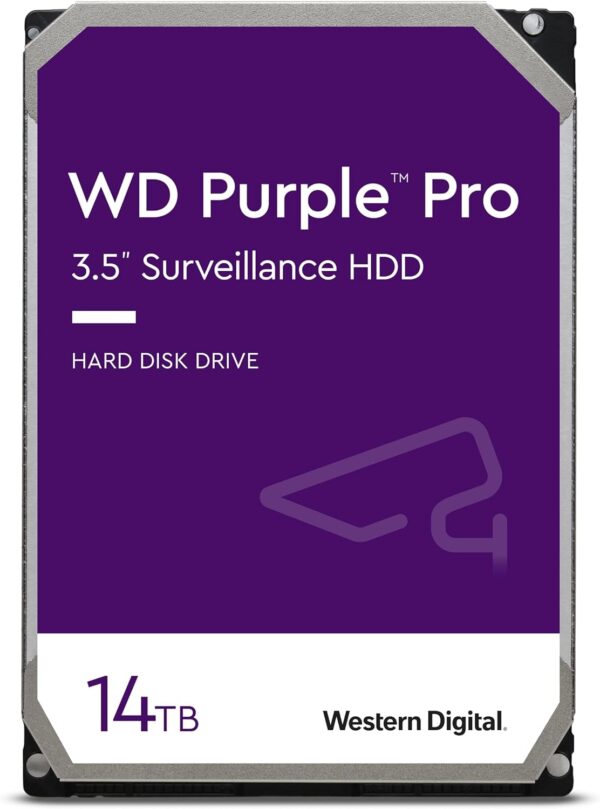 WD Purple Pro Surveillance Internal Hard Drive 14TB-WD141PURP