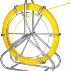 Fiber glass duct rodder 8mmx 100mtrs without wheels