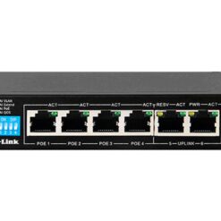 D-Link DES-F1006P-E/B 6-port Fast Ethernet Unmanaged Switch