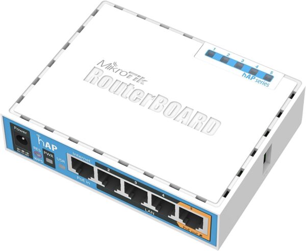 MikroTik RB951Ui-2nD hAP Indoor Wireless Router