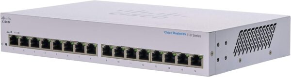 Cisco CBS110-16T-UK 16-Port Unmanaged Gigabit Switch