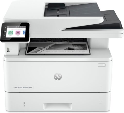 HP LaserJet Pro MFP 4103fdn Printer (2Z628A)