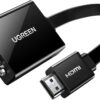 UGREEN HDMI To VGA+3.5mm Audio With Power Port Converter - MM103