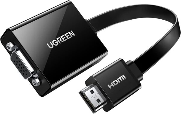UGREEN HDMI To VGA+3.5mm Audio With Power Port Converter - MM103