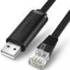 UGREEN USB-A to RJ45 Console Cable 1.5m Black - CM204
