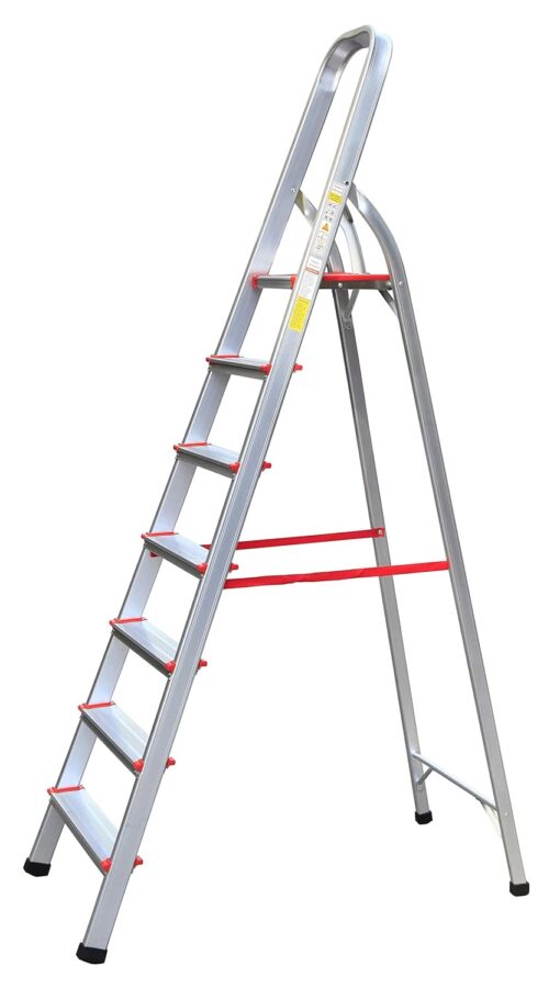 7 STEPS ALUMINIUM LADDER A-TYPE