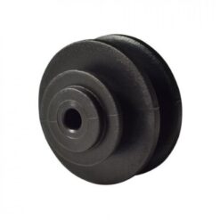 Bobbin Flat Bar Insulator Plastic Black