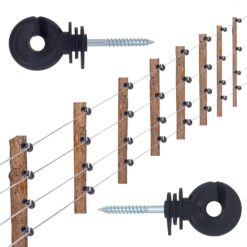 Screw on Insulator Black