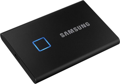 Samsung T7 Touch Portable External SSD 1TB with Fingerprint Security