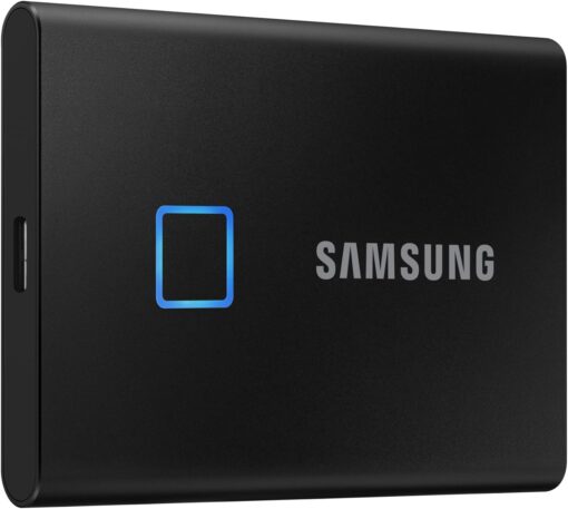 Samsung T7 Touch Portable External SSD 2TB with Fingerprint Security