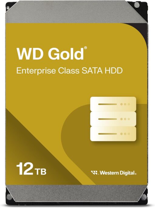 WD Gold Enterprise Class 12TB 256MB Hard Drive