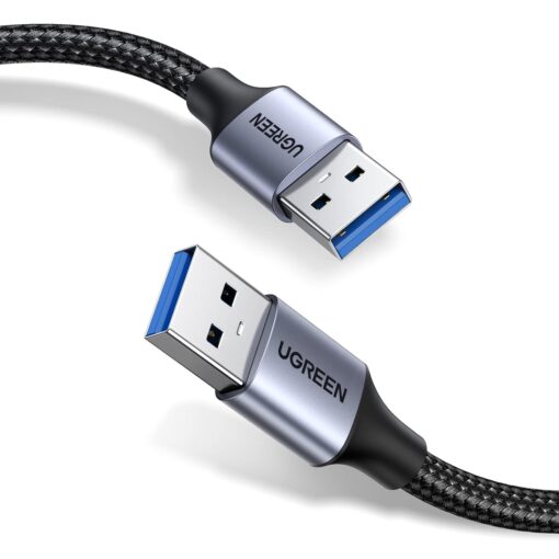 UGREEN USB-A Male-USB-A Male Braided Cable 2M-US373