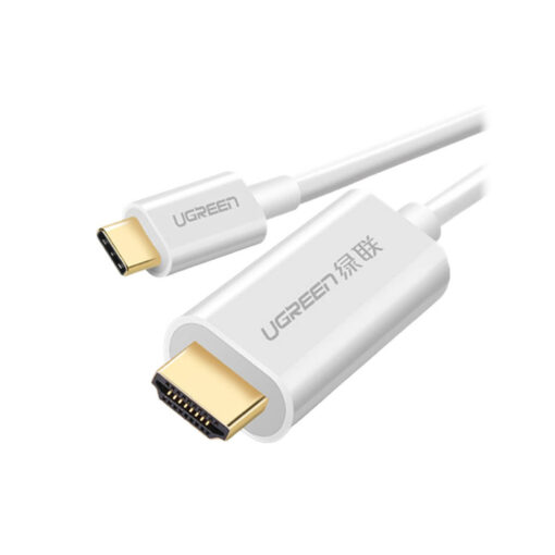 UGREEN USB-C Male to HDMI Male Cable 1.5m-White-MM121