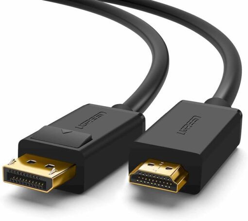 UGREEN DP Male to HDMI Male Cable 1m (Black)-DP101