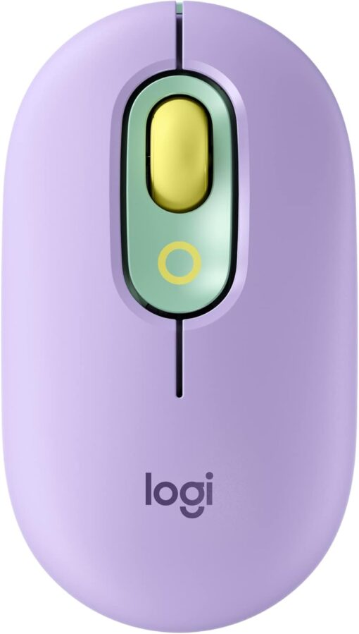 Logitech POP Wireless Mouse with Emoji Button Function