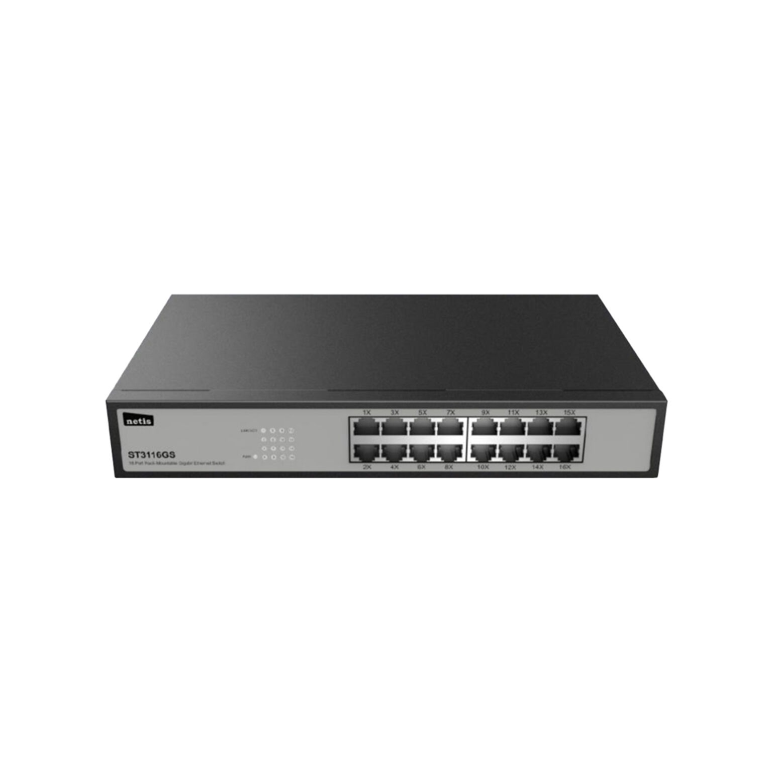 Netisw Netis ST3116GS 16 Port Gigabit Ethernet Switch - Supreme Networks