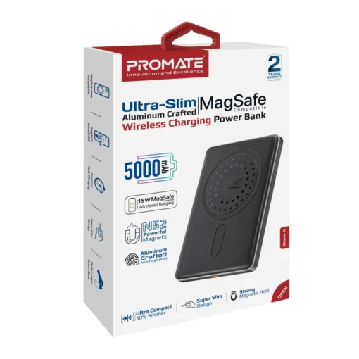 Promate BLADE-5 5000mAh MagSafe Power Bank