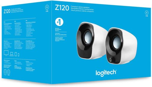 Logitech Z120 Compact Stereo USB Powered Speakers