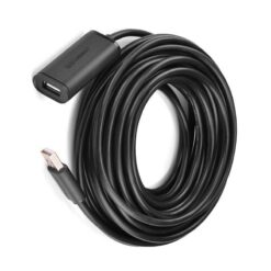 UGREEN USB 2.0 extension cable US121 active 15m (black)
