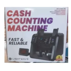 Light Wave LW-CCM-701 Touch screen cash counting machine