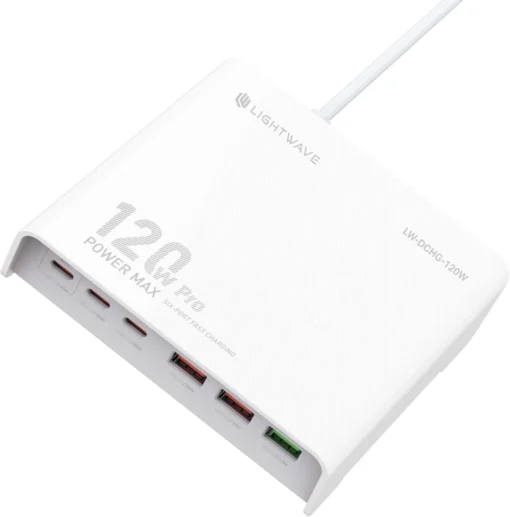 Light Wave LW-DCHG-120W Universal Desktop Charger