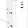 Light Wave LW-EXT-43U-3P 4-Way Socket Power Extension Tower