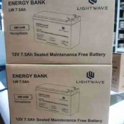 Lightwave 12V 7.5AH High Performance SMF battery