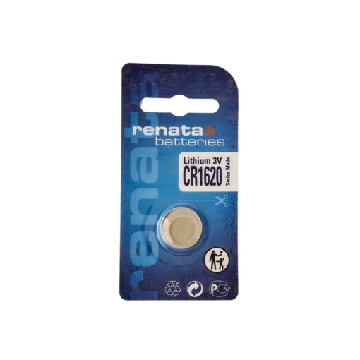 Renata CR1620 3V Lithium Coin Cell Battery