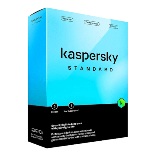 Kaspersky Standard 5 Anti Virus Devices - 1 Year