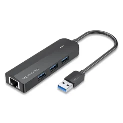 Vention 3 Port USB 3.0 Hub with Gigabit Ethernet Adapter CHNBB
