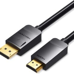 Vention DP to HDMI Cable 2M Black (HADBH)