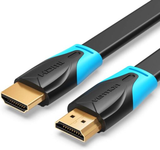 Vention Flat HDMI Cable 2M Black-VAA-B02-L200