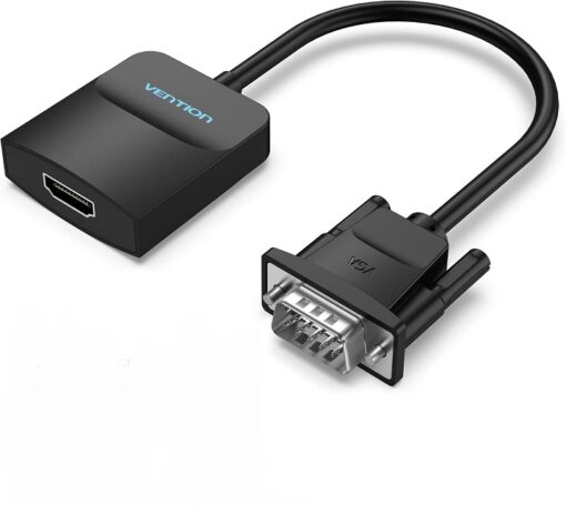 Vention VGA to HDMI Converter with Female Micro USB ACNBB