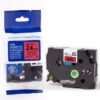 Brother 24mm Black on Red Compatible Label tape