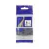 Brother 9mm x 8m Black on Clear Compatible label tape