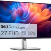 Dell P2725H 27 inches FHD Monitor black color