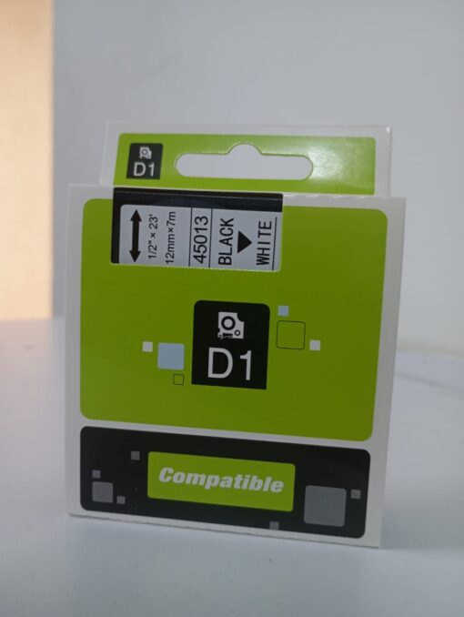 Dymo 12mm x 7 compatible Label Printer Tape
