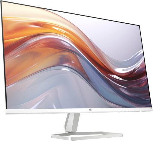 HP 527sa Series 5 27 inches FHD Monitor Integrated Speakers White Color