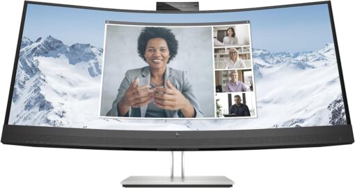 HP E34m G4 34 inches WQHD Curved USB-C Conferencing Monitor