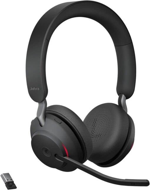 Jabra Evolve2 65 STEREO Headset with Link380a USB-A MS Version