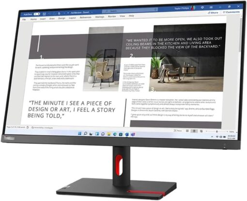Lenovo ThinkVision S27i-30 27 inches FHD Monitor
