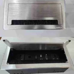 Nexa Multifunction Flip-up Socket – Silver