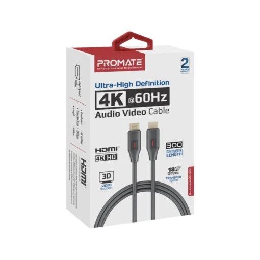 Promate 4K 60Hz HDMI to HDMI 3m PROLINK4K60-300 Cable