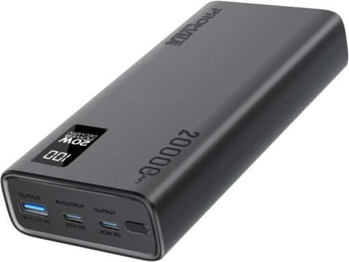 Promate Bolt-20PD 20000mAh Ultra Slim Power Bank