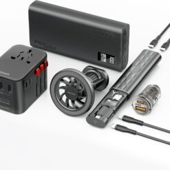 Promate POWERGEAR-PRO 7 in 1 Portable Charging Travel Kit