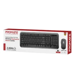 Promate PROCOMBO-6 Wireless Keyboard and Mouse Combo